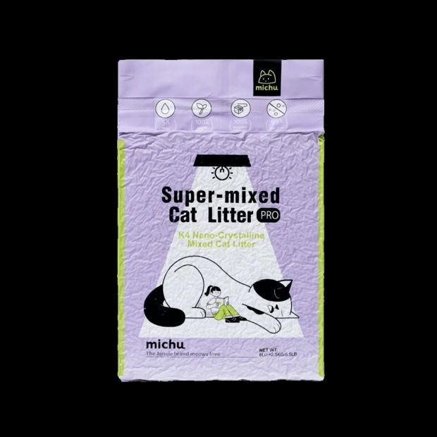 Michu Mixed Tofu Cat Litter 6L - 2.5kg
