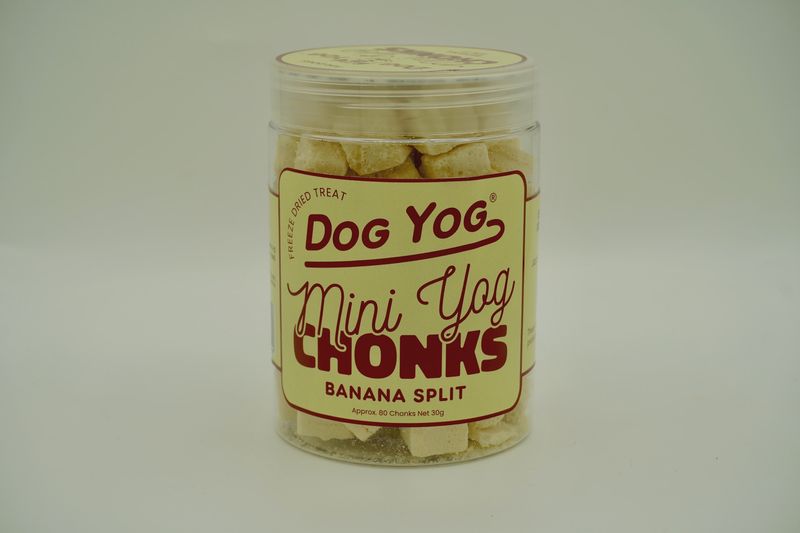 Dog Yog Banana Split Chonks 30g