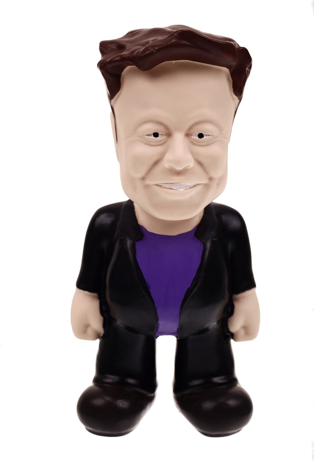 The Science Guy &quot;Elon Musk&quot; Latex Dog Chew Toy