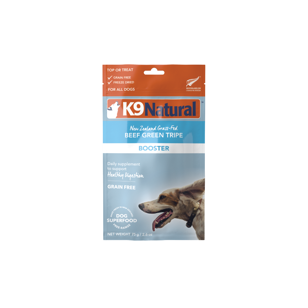 K9 Natural Beef Green Tripe Topper 75g