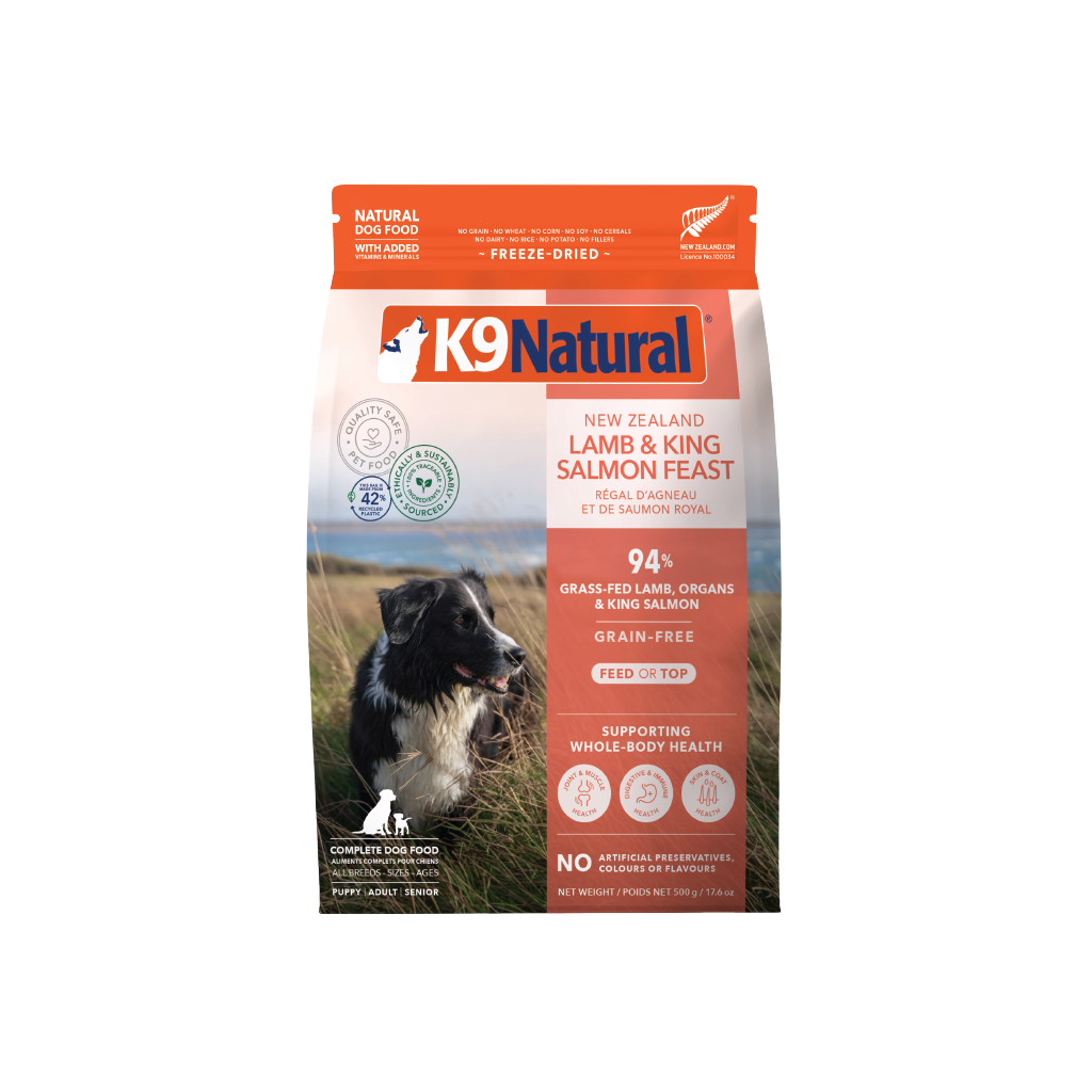 K9 Natural Lamb &amp; Salmon Feast 500g
