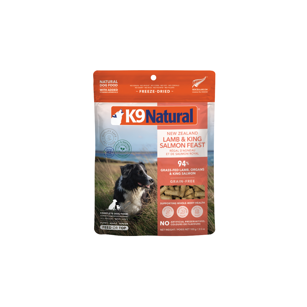 K9 Natural Lamb &amp; Salmon Topper 100g