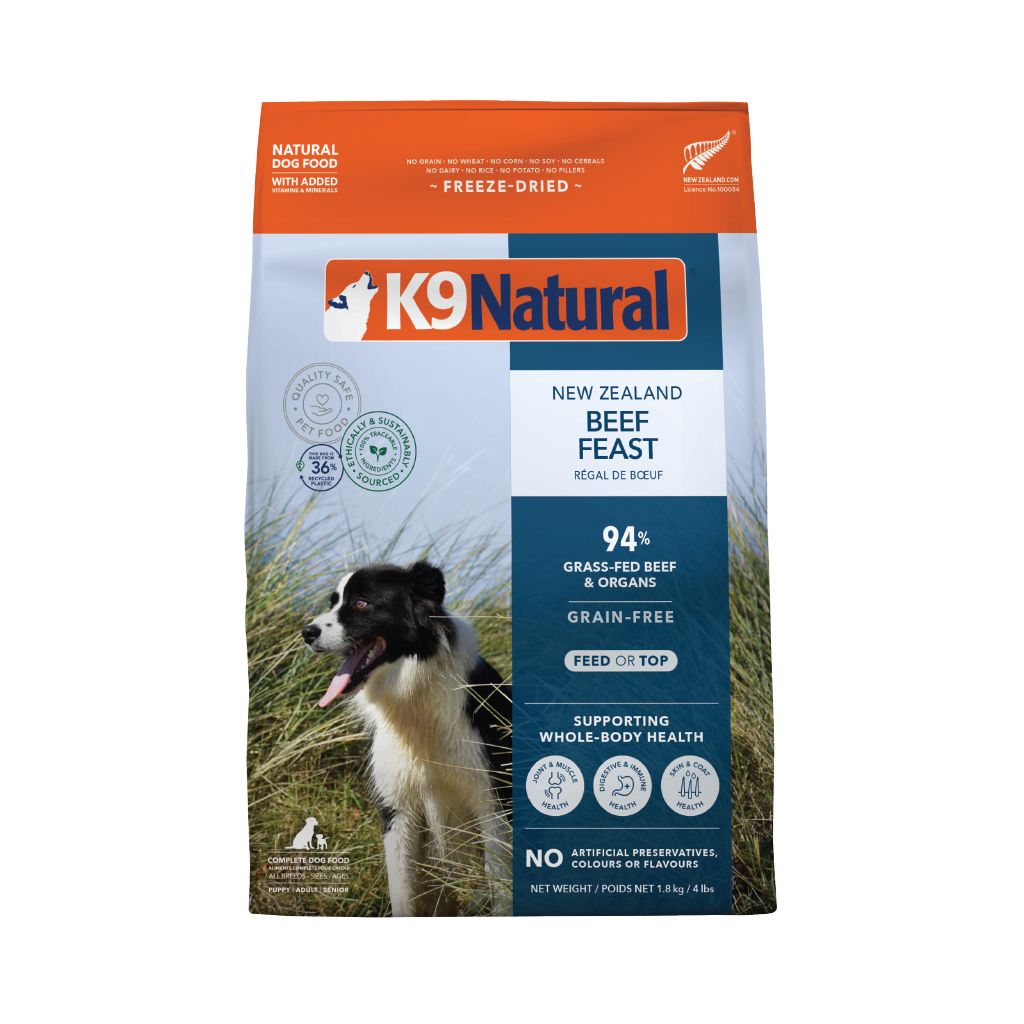 K9 Natural Beef Feast 1.8kg