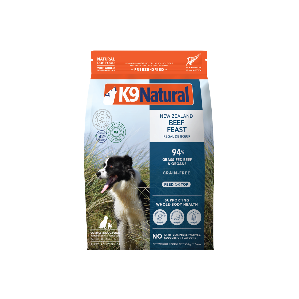 K9 Natural Beef Feast 500g
