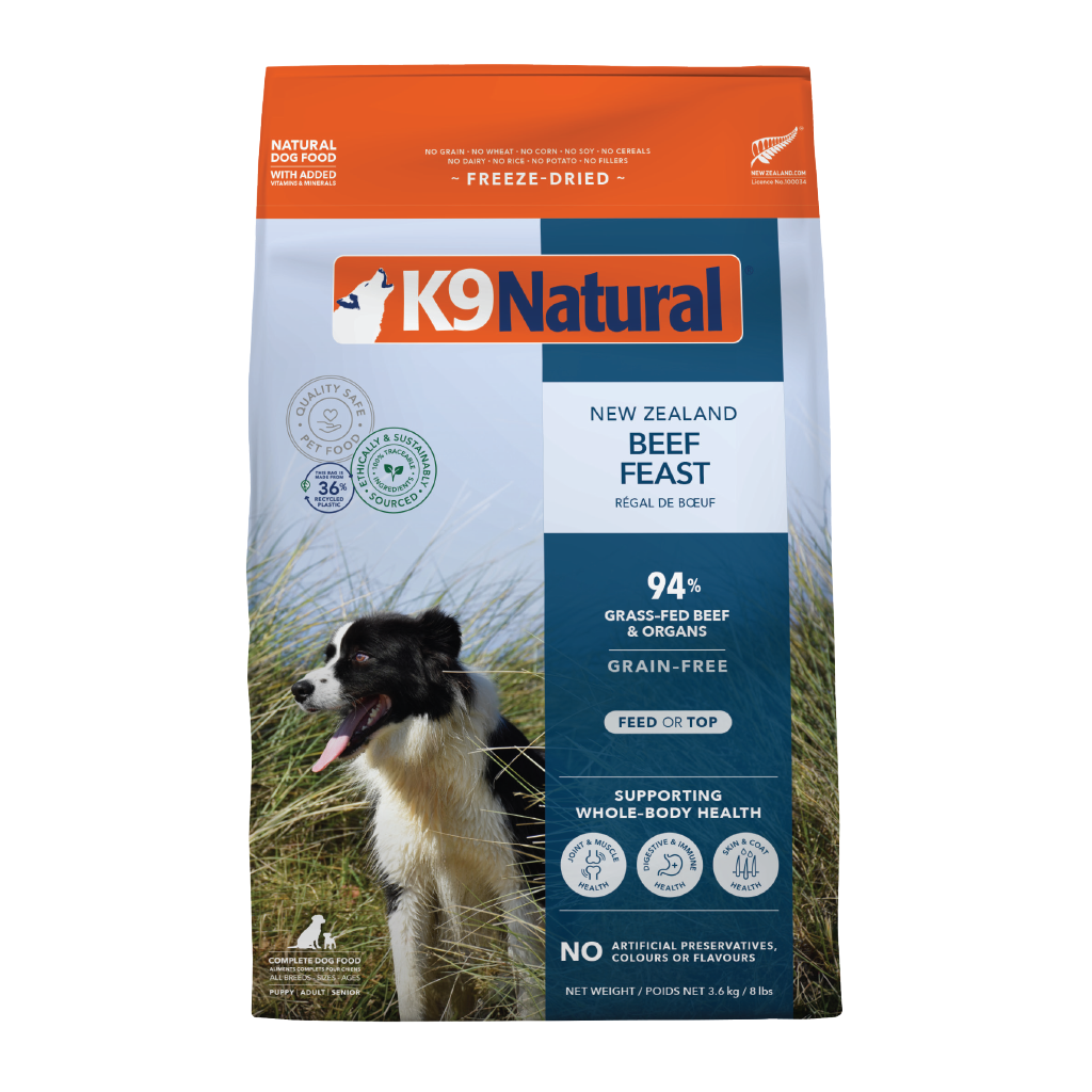 K9 Natural Beef Feast 3.6kg
