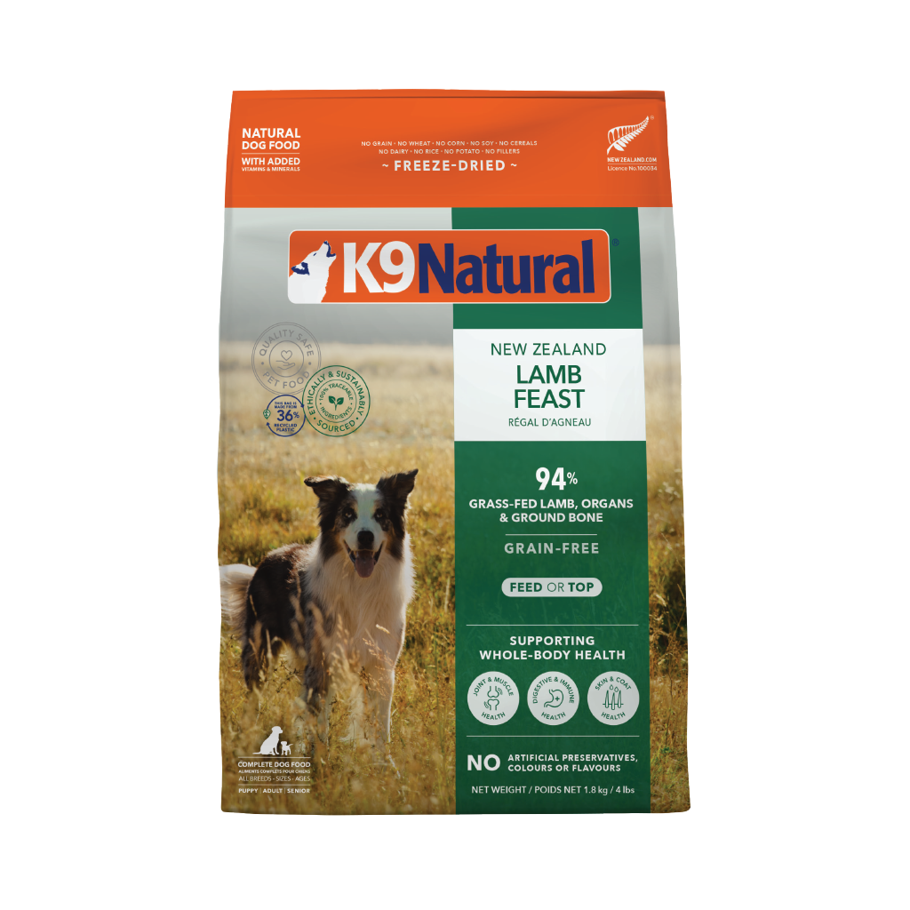 K9 Natural Lamb Feast 1.8kg