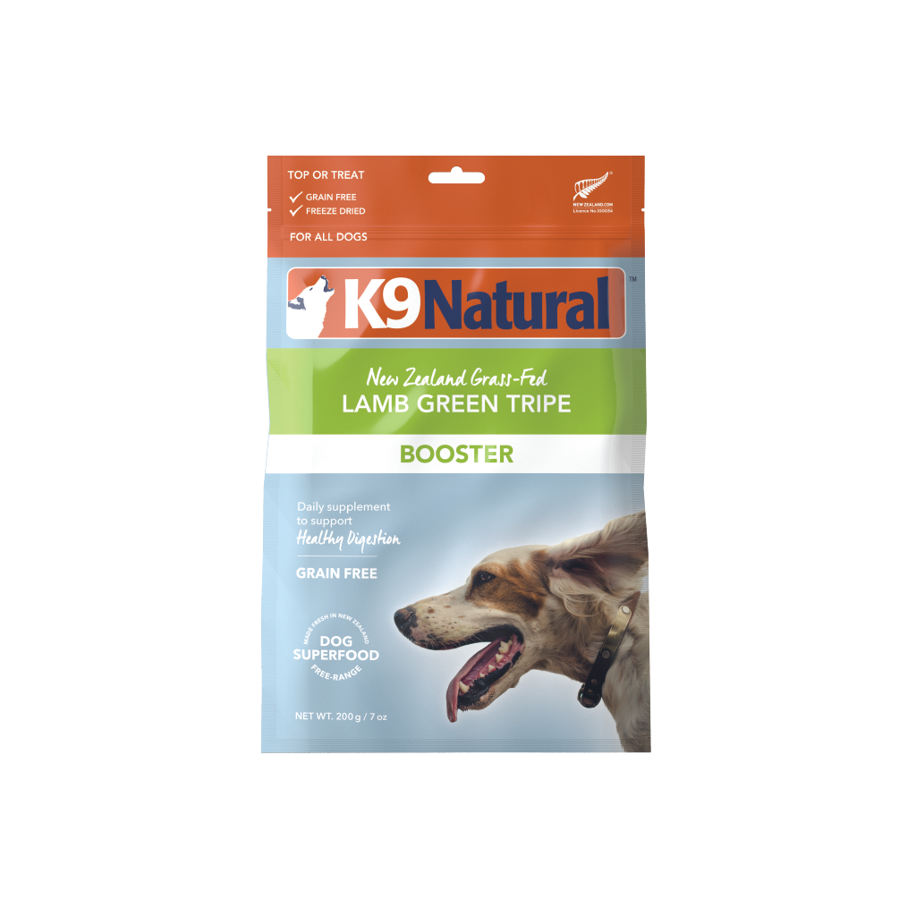 K9 Natural Lamb Green Tripe Booster 200g