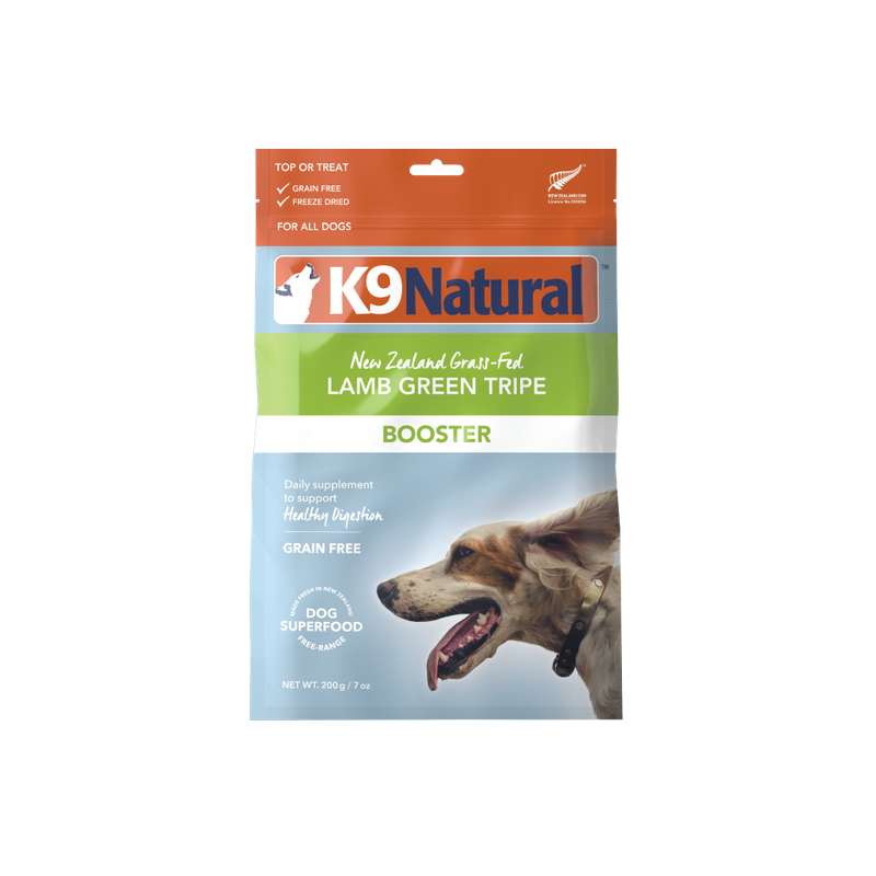 K9 Natural Lamb Green Tripe Booster 200g