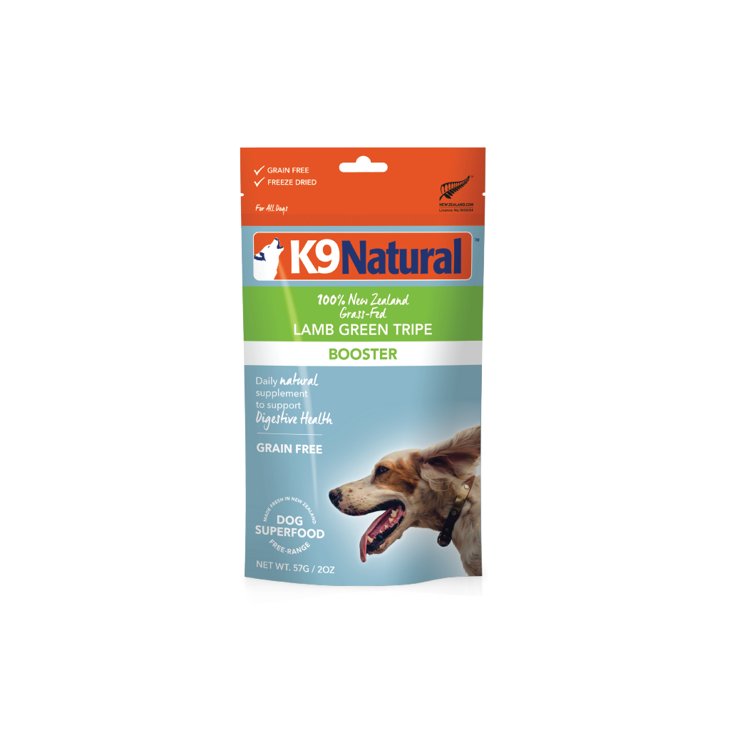 K9 Natural Lamb Green Tripe Topper 57g