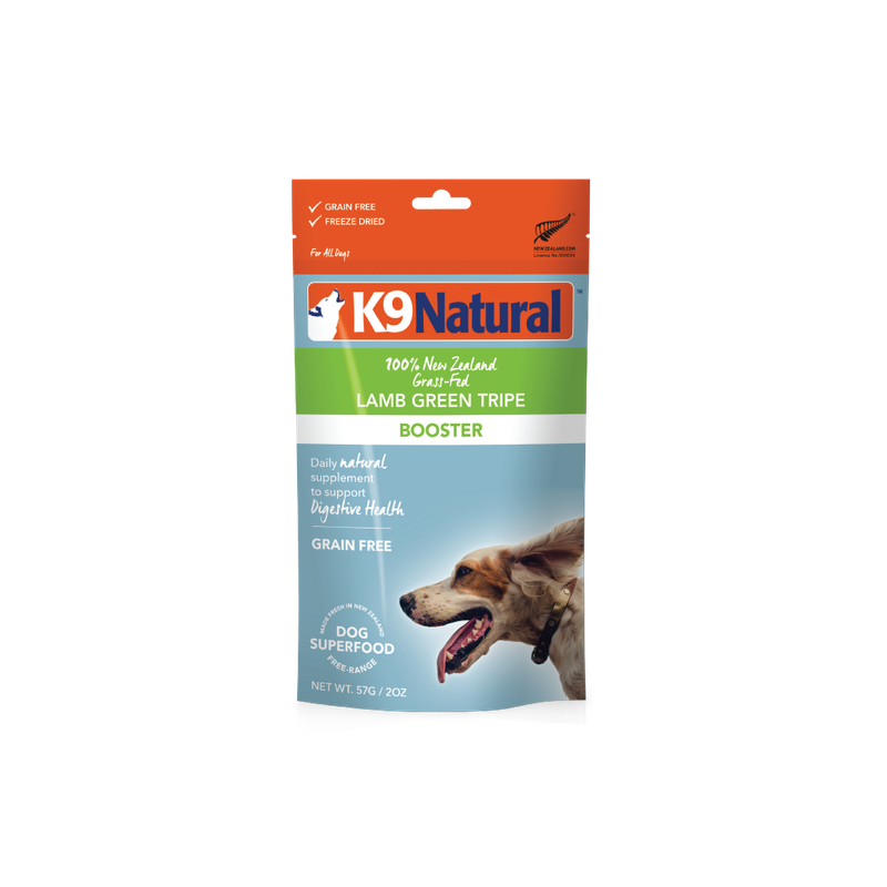K9 Natural Lamb Green Tripe Topper 57g