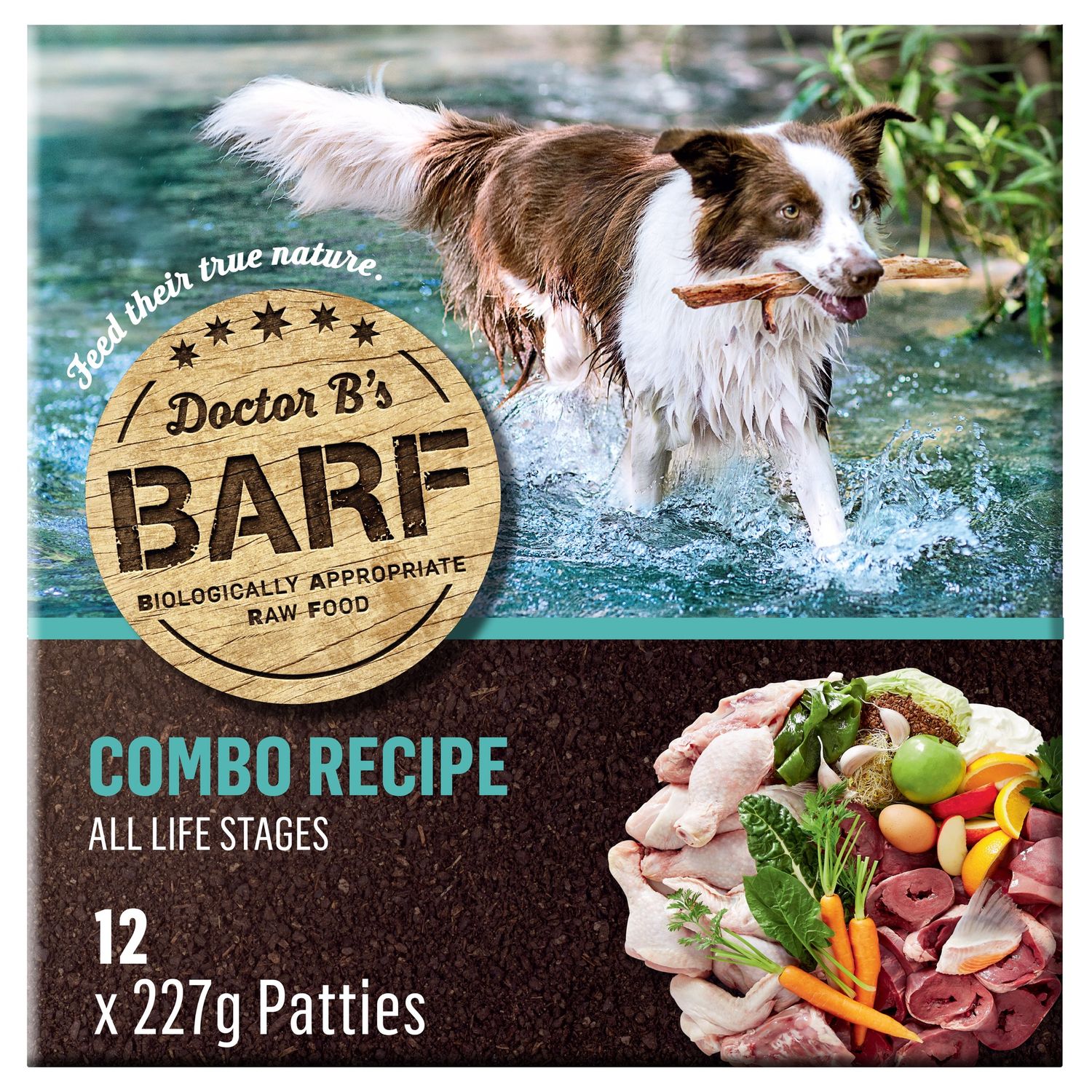Doctor B’s BARF Dog Combo 2.72kg | Balanced Raw Diet