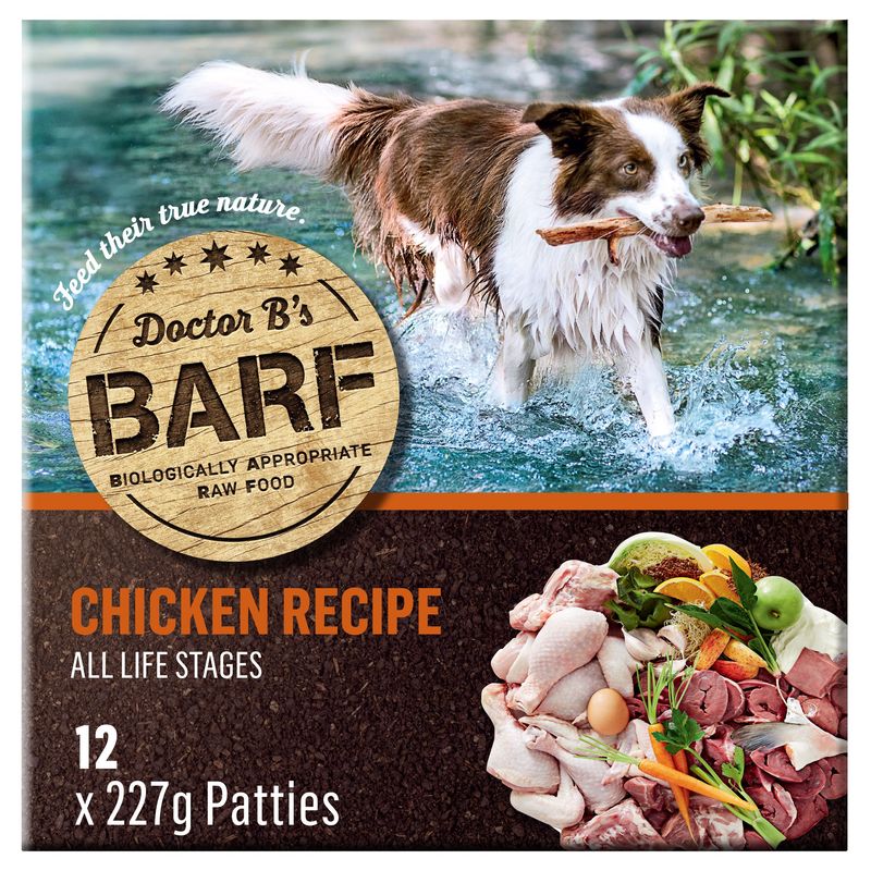 Doctor B’s BARF Dog Chicken 2.72kg | Natural Raw Food