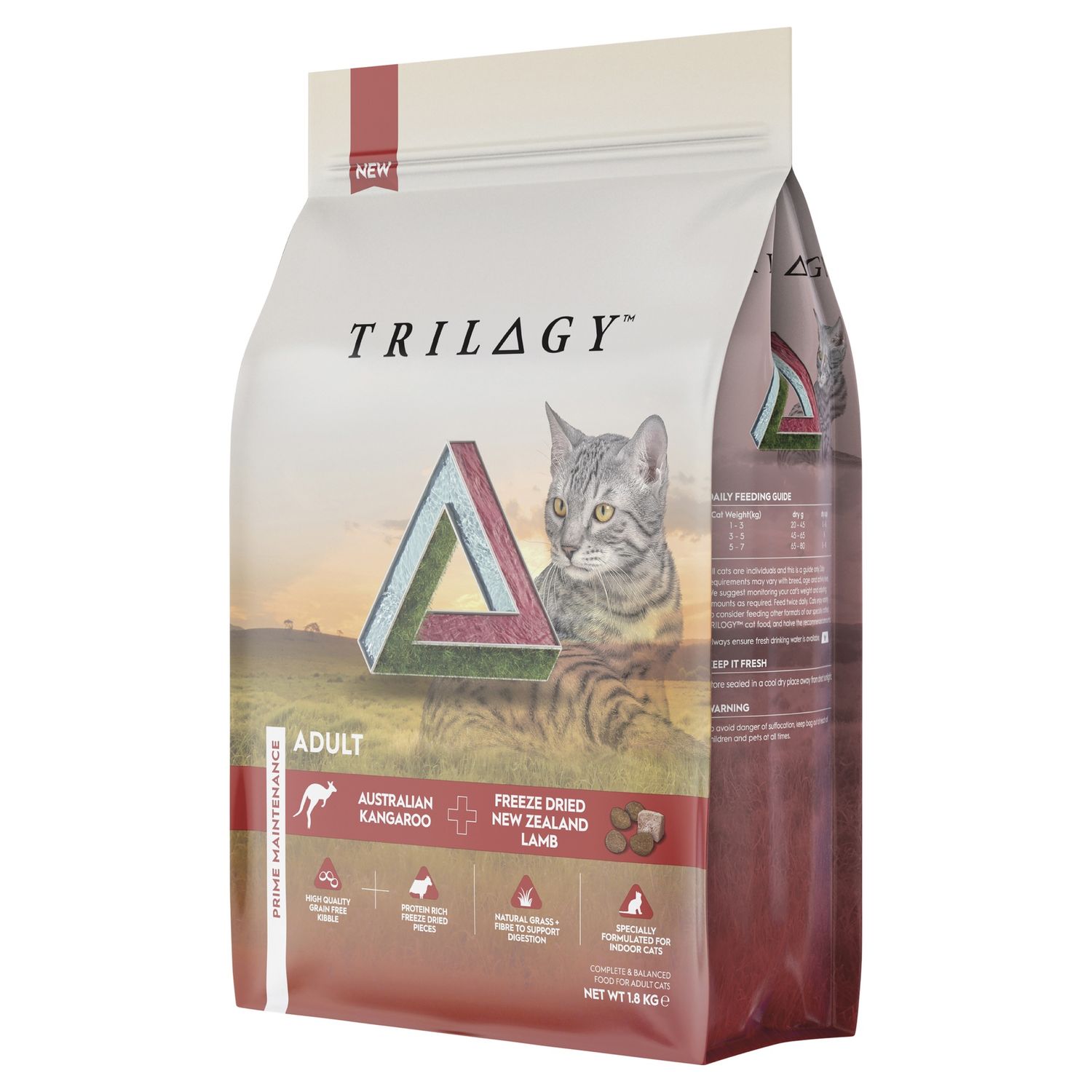 Trilogy Adult Kangaroo Cat Food 1.8Kg