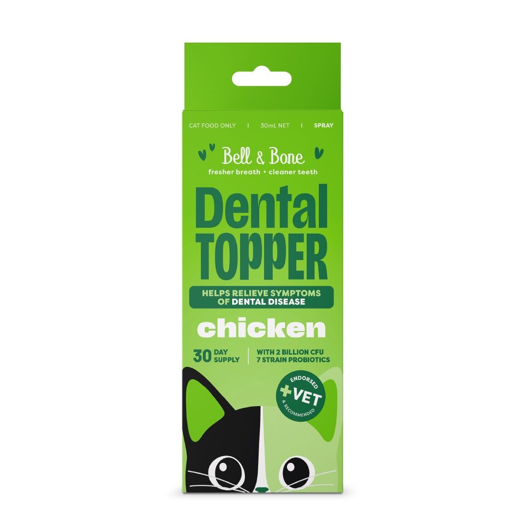 Bell &amp; Bone Cat Dental Topper Chicken 30ml