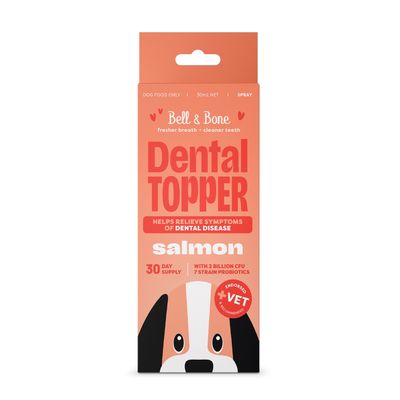 Bell &amp; Bone Dog Dental Topper Salmon 30ml