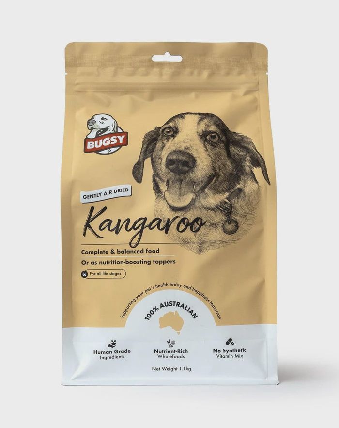 Bugsy Air Dried Kangaroo 1.1kg