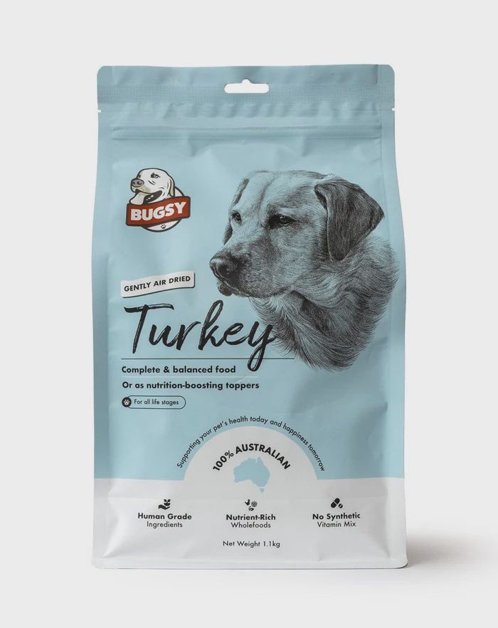 Bugsy Air Dried Turkey 1.1kg