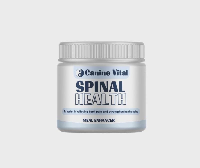 Canine Vital Spinal Health - Natural IVDD and Spinal Support Supplement for Dogs 140g