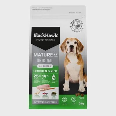 Black Hawk Mature Chicken &amp; Rice 3Kg