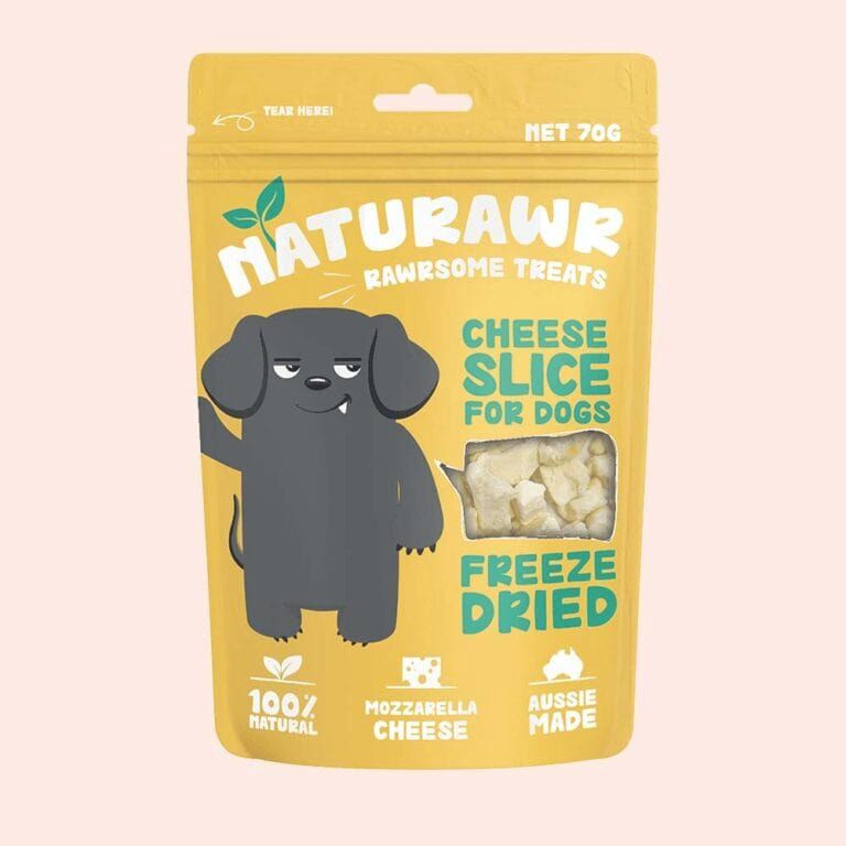 Naturawr Cheese Slice Freeze Dried Dogs Treats 70g