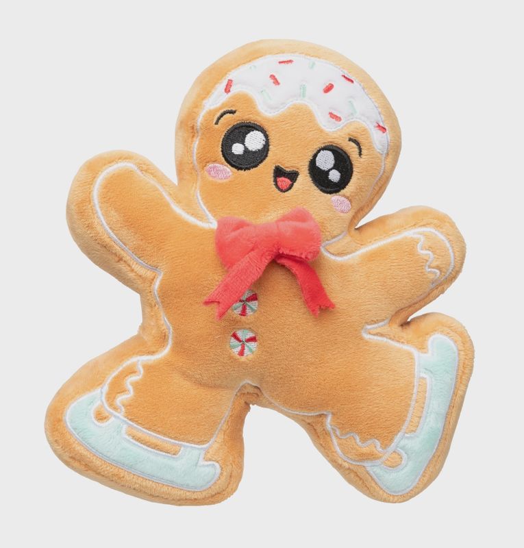 FuzzYard Christmas Biscuit Ginger Bread Dog Toy