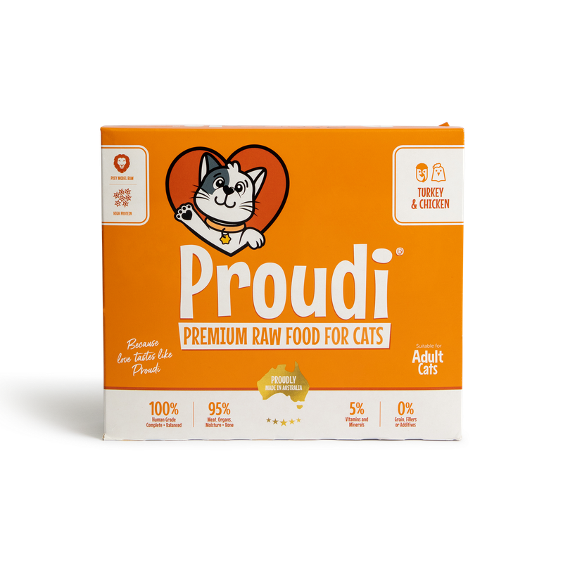 Proudi Cat Turkey and Chicken 1.08kg