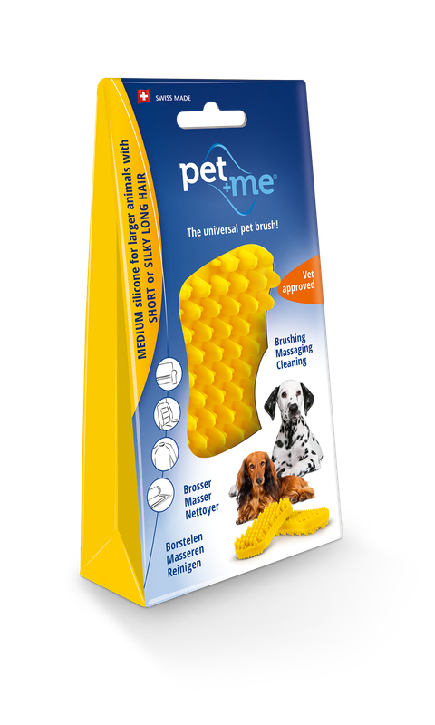 Pet + Me Brush Yellow