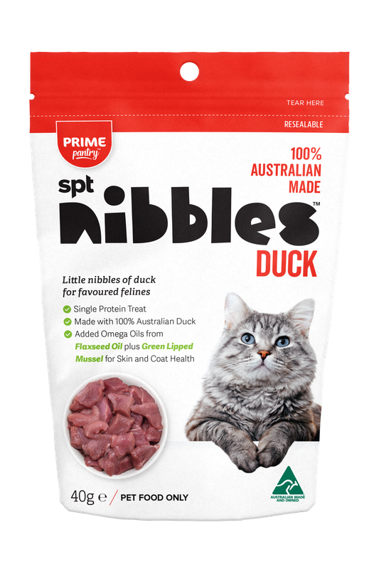 Prime100 SPT™ Nibbles Cat Treat Duck 40g