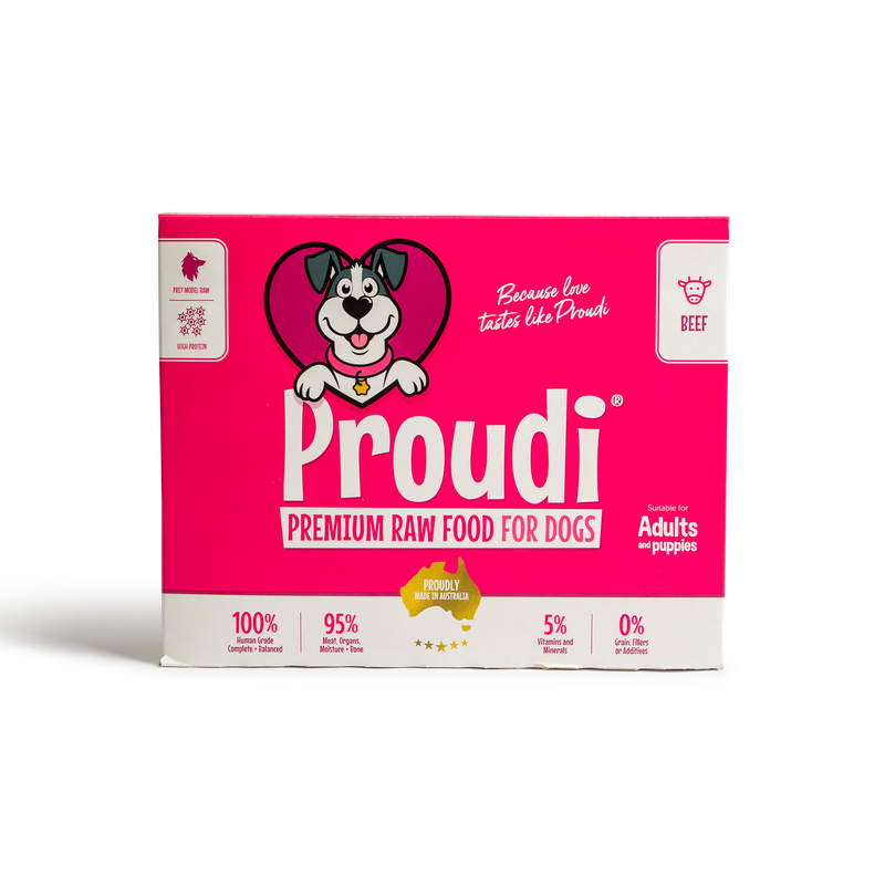 Proudi Dog Beef 2.4kg