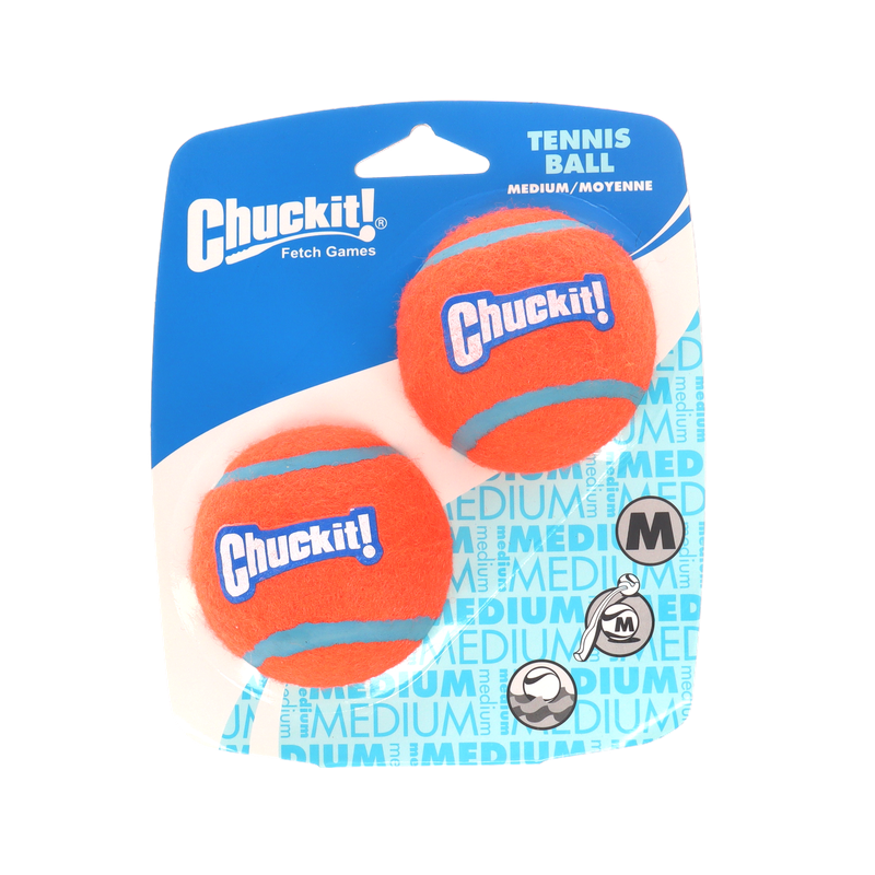 Chuckit! TENNIS BALL Medium 6cm - 2pk