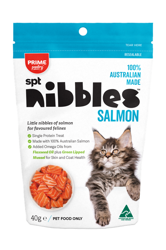 Prime100 SPT™ Nibbles Cat Treat Salmon 40g