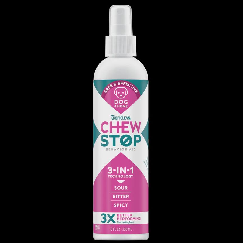 TropiClean Stop Chew Spray For Dogs 236mL