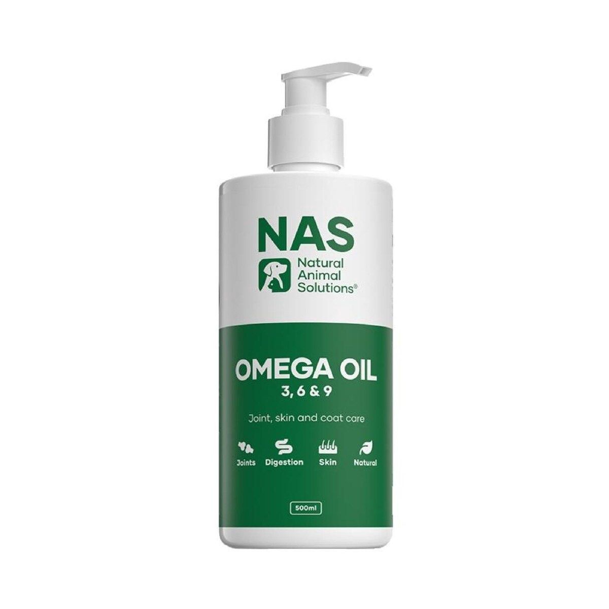 NAS Omega 3 6 &amp; 9 Oil For Dogs &amp; Cats 500ml