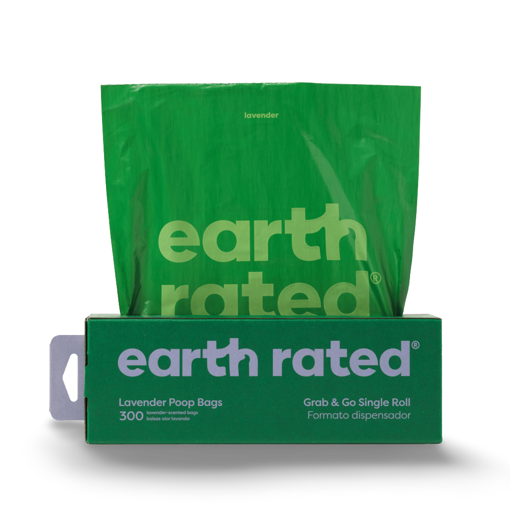 Earth Rated 300 Bags on a Large Single Roll - Lavender Scented