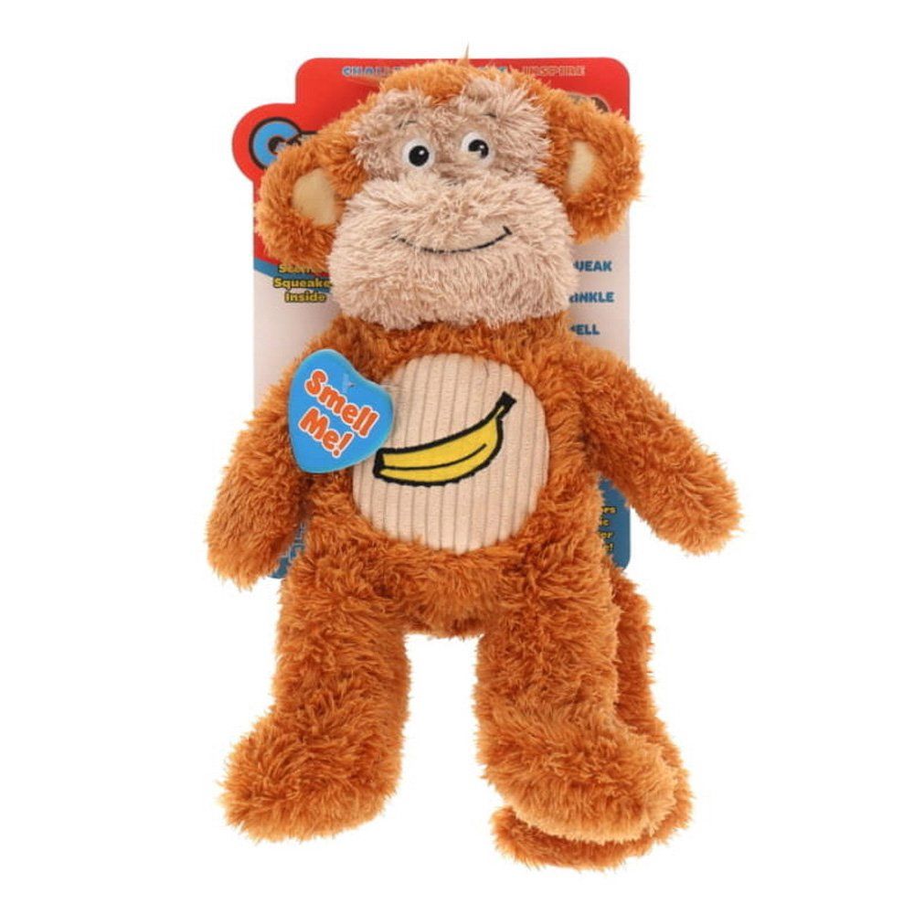 Guru Soft Scents Monkey - Banana Medium Dog Toy