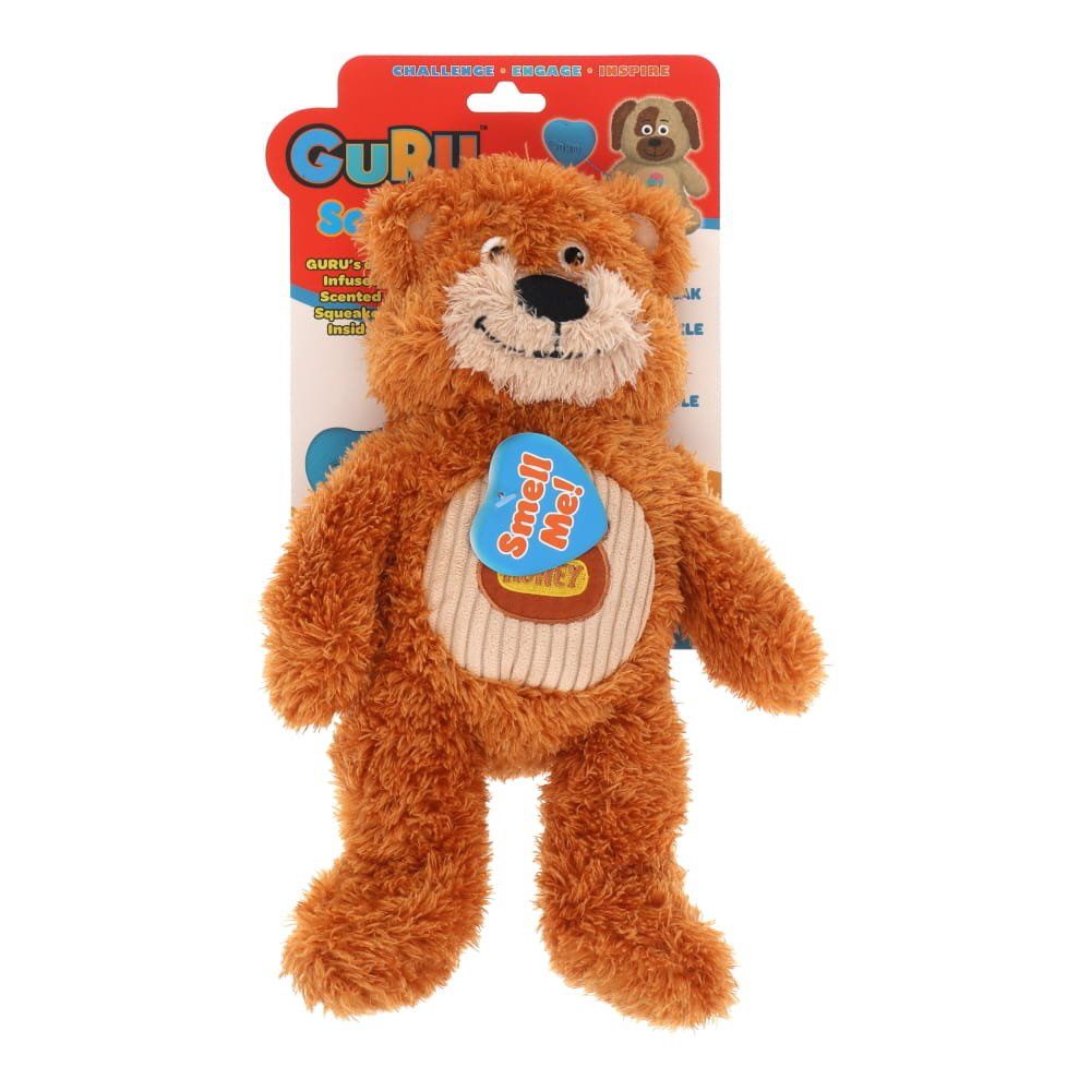 Guru Soft Scents Bear - Honey Medium Dog Toy