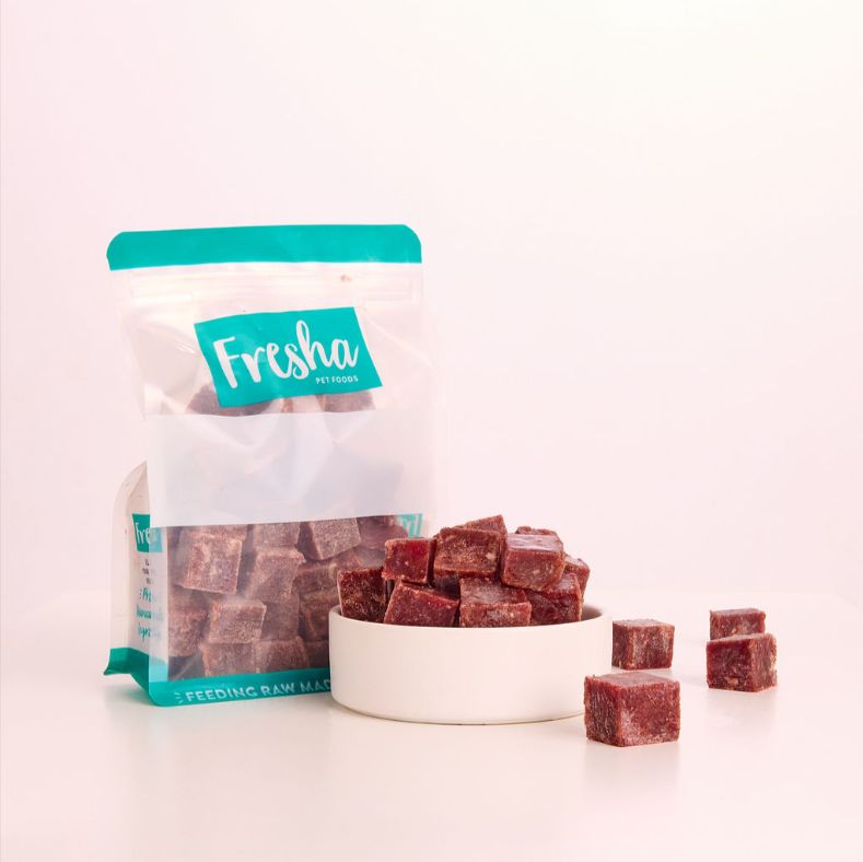 Fresha Wild Kangaroo Mince Cubes Dog Food 800g
