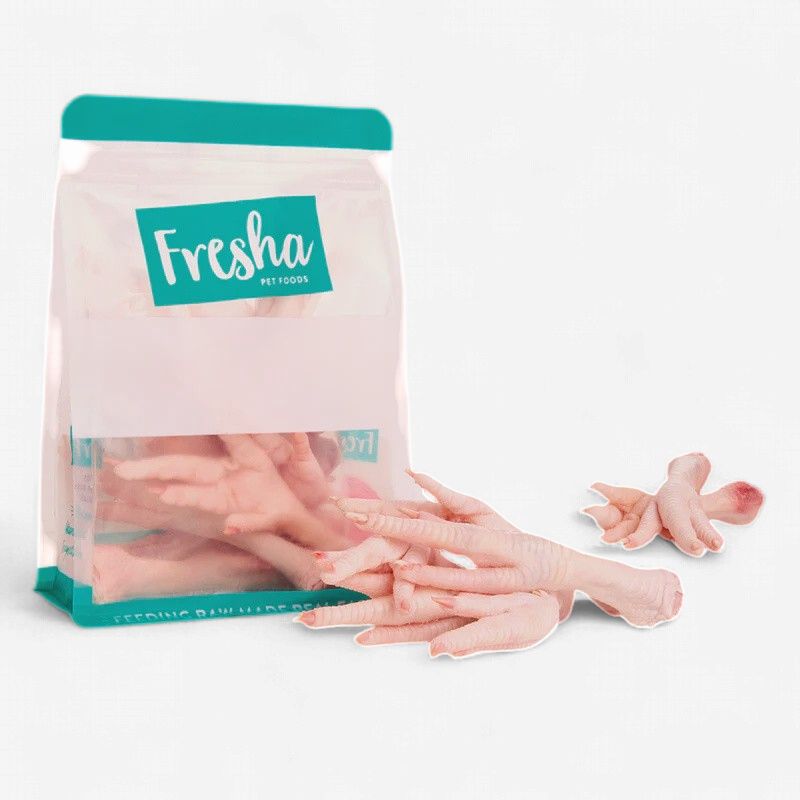 Fresha Chicken Feets IQF Dog Bones 500G