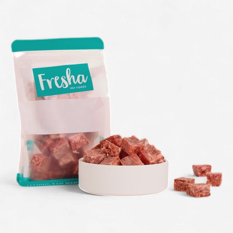 Fresha Hearty Beef Mince Cubes Dog Food 800g