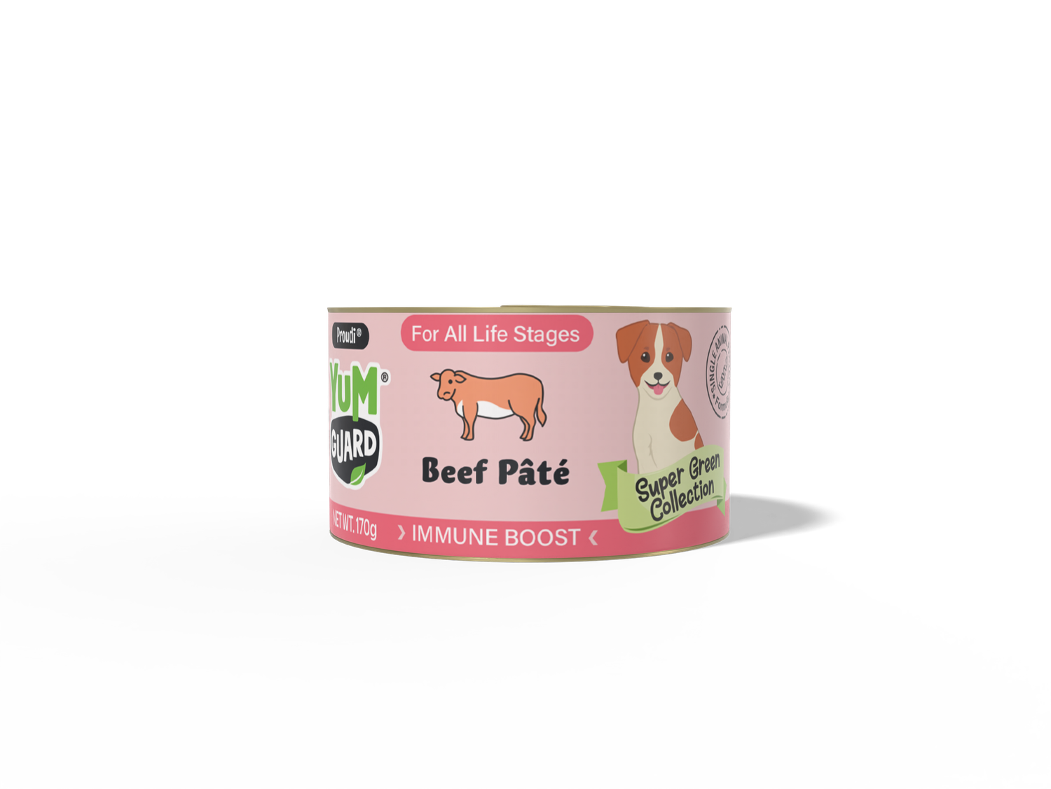 YumGuard Beef Pate Dog Food 170g