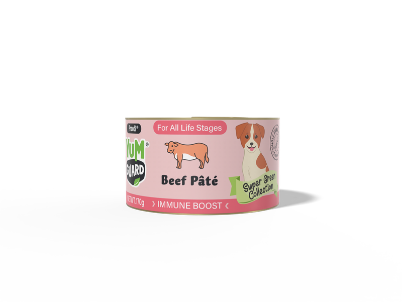 YumGuard Beef Pate Dog Food 170g