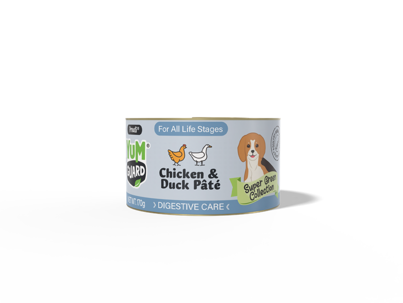 YumGuard Chicken &amp; Duck Pate Dog Food 170g