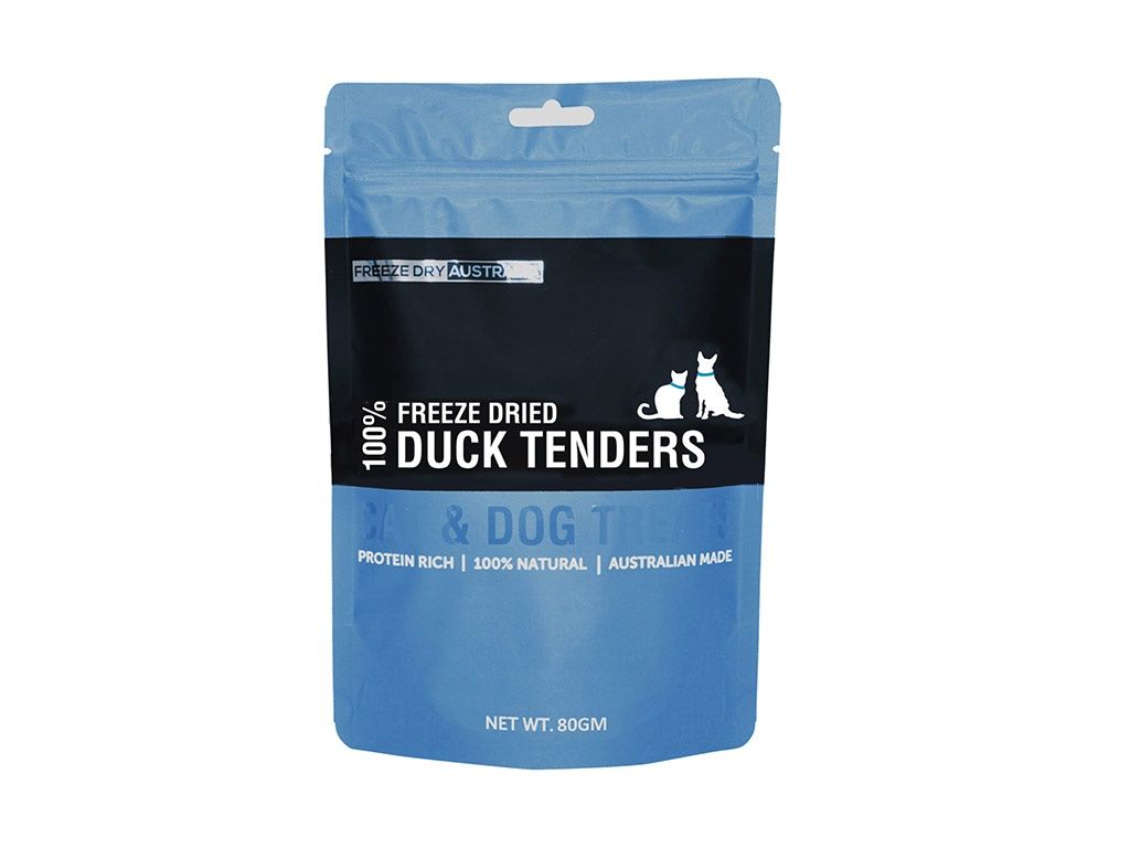 Freeze Dry Australia Freeze Dried Duck Tenders 100g