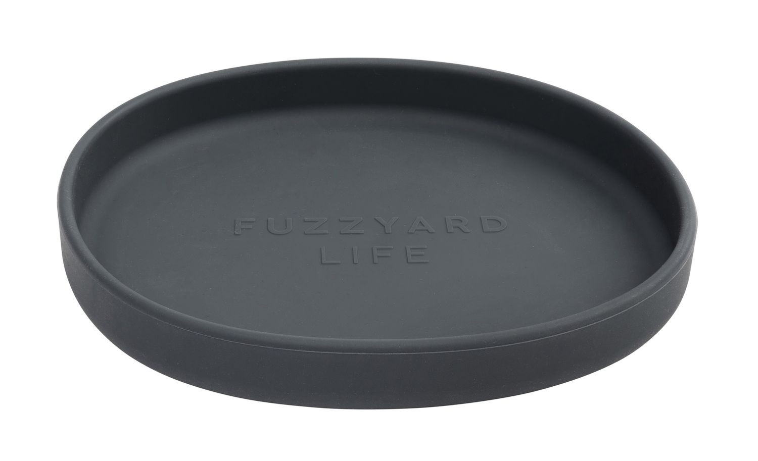 FuzzYard Life Silicone Cat Dish Slate