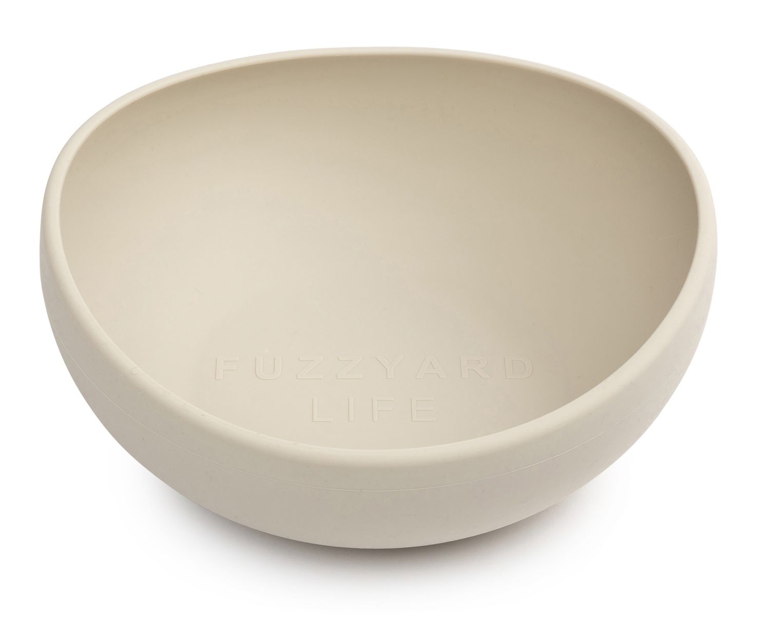 FuzzYard Life Silicone Bowl Sandstone Large