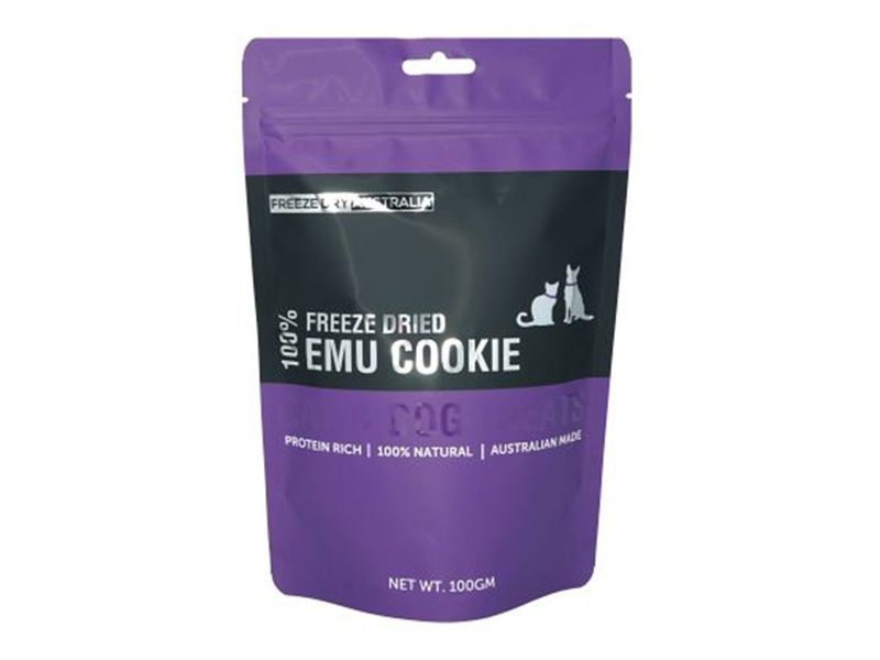 Freeze Dry Australia Freeze Dried Emu Cookies 100gm