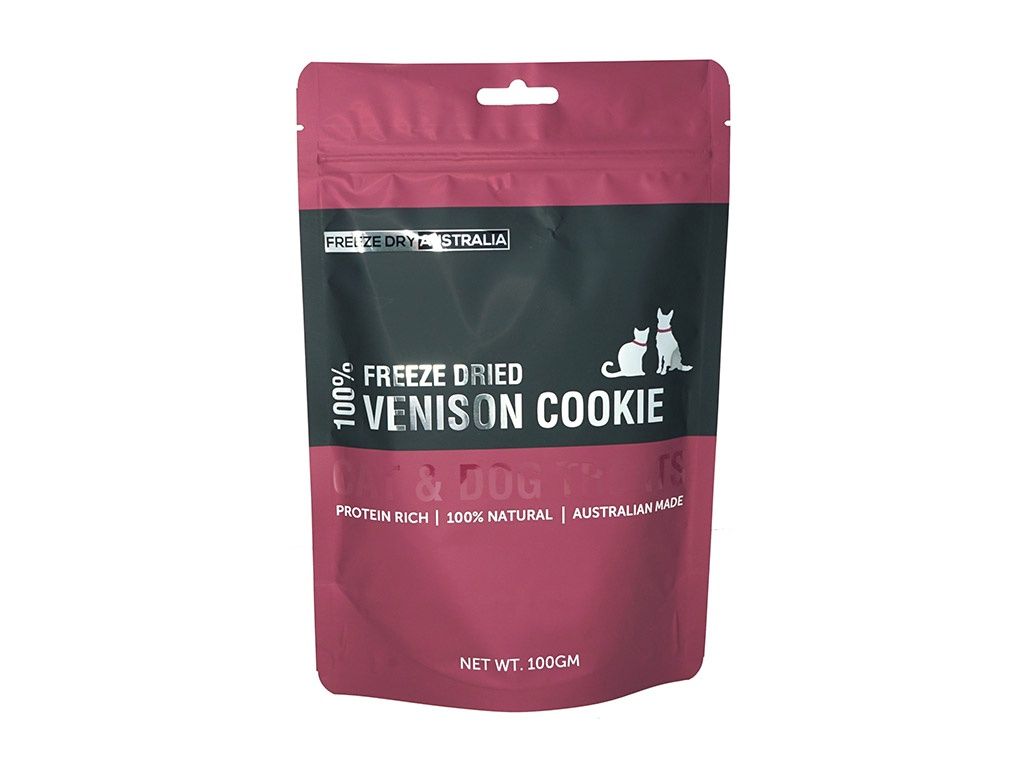 Freeze Dry Australia Freeze Venison Cookies 100gm