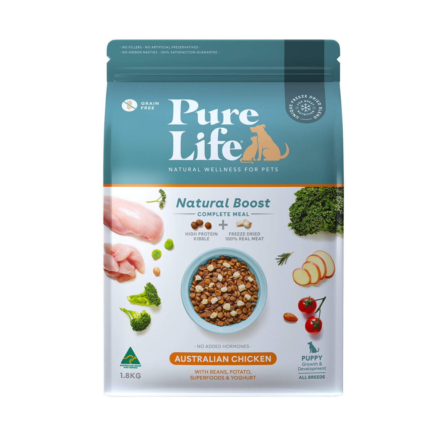 Pure Life Puppy Chicken 1.8Kg