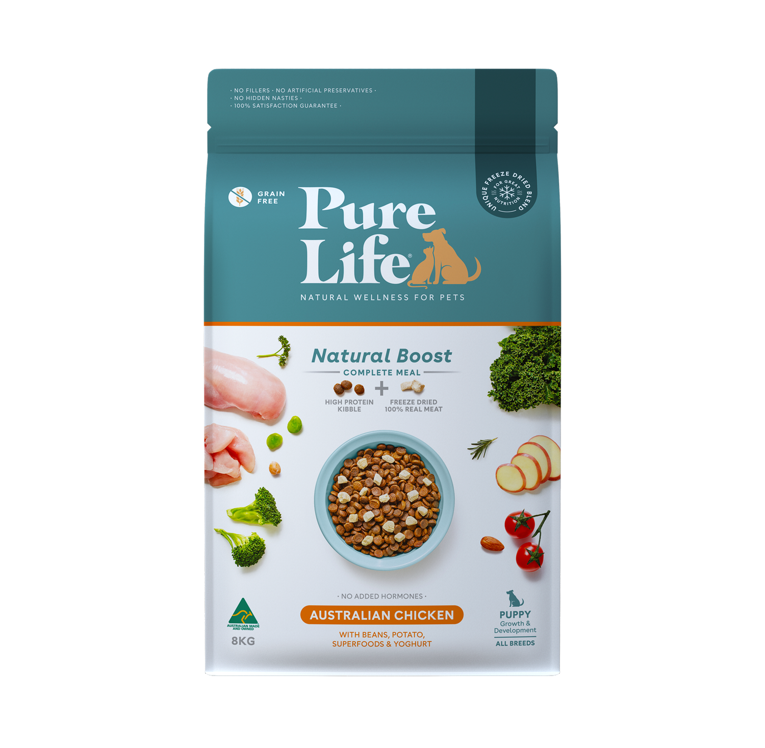 Pure Life Puppy Chicken 8Kg