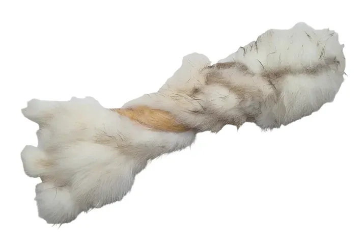 Rabbit Twist with Fur 40cm